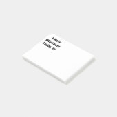 Post-it® Je Déteste Ce Qu'Est Aujourd'Hui (Incliné)