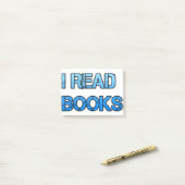 Post-it® Je lis des livres (Sur un bureau)