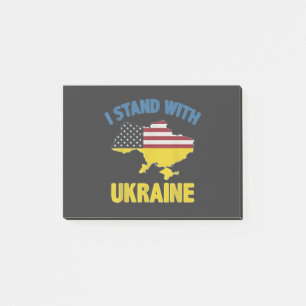 Post-it® Je me tiens avec l'Ukraine