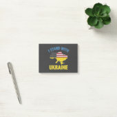 Post-it® Je me tiens avec l'Ukraine (Bureau)