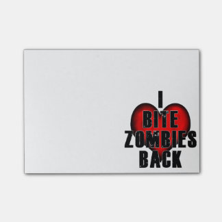 Post-it® Je mords le post-it de zombis