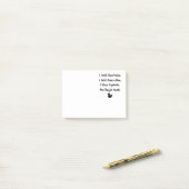 Post-it® Je n'ai pas des canards (Sur un bureau)