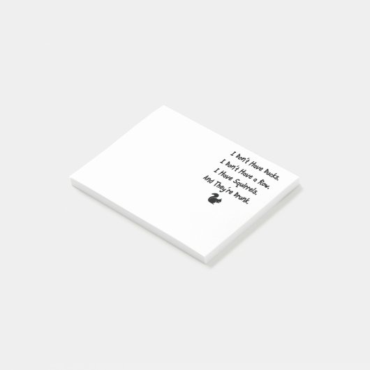 Post-it® Je n'ai pas des canards (Incliné)