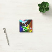 Post-it®  Je n'arrêterai pas d'être moi (Bureau)