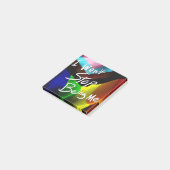 Post-it®  Je n'arrêterai pas d'être moi (Incliné)