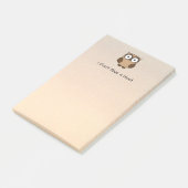 Post-it® Je ne donne pas une chouette coutume (Incliné)