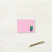 Post-it® Je ne te désert jamais Cactus (Sur un bureau)