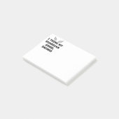 Post-it® Je Pense Que Mon Ange Gardien Boit (Incliné)