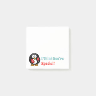 Post-it® Je pense que vous êtes un enfant spécial Penguin H