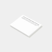Post-it® Je peux juste le sentir (Incliné)