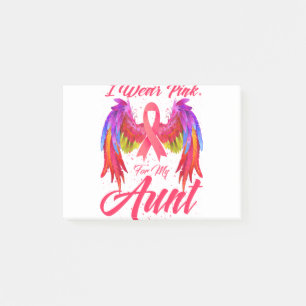 Post-it® Je Porte Du Rose Pour Ma Tante Ailes Cancer Du Sei