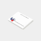 Post-it® Je Préférerais Faire Du Bowling, Personnalisé (Incliné)