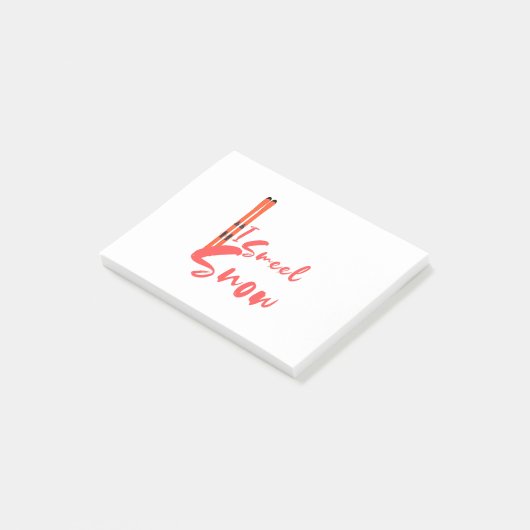 Post-it® Je Sens La Neige (Incliné)