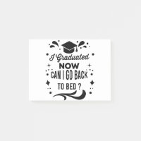 Je suis diplômé Puis-je retourner au lit maintenan