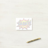 Post-it® Je suis Gay Burst (Sur un bureau)