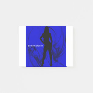 Post-it® Je suis ma seule compétition - Fitness / Bodybuild