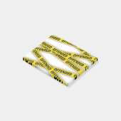 Post-it® Je suis offensé que la police ne croise pas (Incliné)