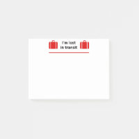Je suis perdu en transit Double Suitcase Couleur-L