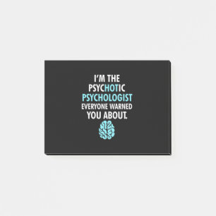 Post-it® Je Suis Psychologue Psychotique