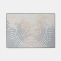 Je suis reconnaissant pour l'aventure