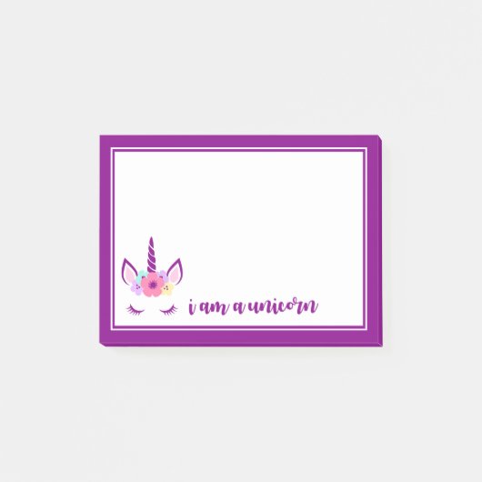 Post-it® Je Suis Un Unicorne (Devant)