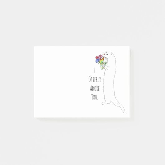 Post-it® Je T'Adore Otterly (Devant)