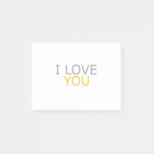 Post-it® Je t'aime (Devant)