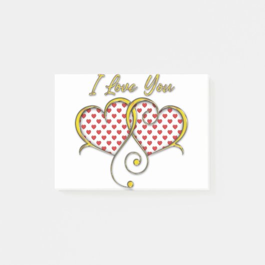 Post-it® Je t'aime Design (Devant)