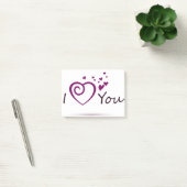 POST-IT® JE T'AIME DESIGN (Bureau)