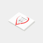 POST-IT® JE T'AIME MAMAN (Incliné)