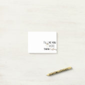 Post-it® Je t'aime plus que le café (Sur un bureau)