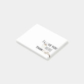 Post-it® Je t'aime plus que le café (Incliné)