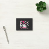 Post-it® Je Tire Comme Une Fille Karate Kickboxing (Bureau)