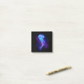 Post-it® Jellyfish éclatante couleur (Sur un bureau)