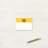 Post-it® J'enseigne ce qui est votre professeur de superpui (Sur un bureau)