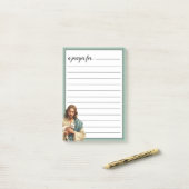 Post-it® Jesus and Lamb War Room Prayer (Sur un bureau)