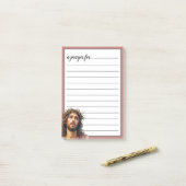 Post-it® Jesus Crown of Thorns War Room Prayer (Sur un bureau)
