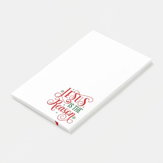 Post-it® Jésus est la raison (Incliné)