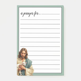 Post-it® Jésus et l'Agneau Chambre de Prière de Guerre