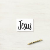 Post-it® Jésus Evangile Graphiques Esthétique Citations chr (Sur un bureau)