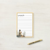 Post-it® Jesus Kneeling in Prayer War Room Prayer (Sur un bureau)