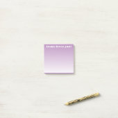 Post-it® Jésus t'aime! | ombre violet (Sur un bureau)