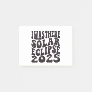 Post-it® J'étais là éclipse solaire 2025 Éclipse partielle