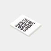 Post-it® J'étais là éclipse solaire 2025 Éclipse partielle (Incliné)