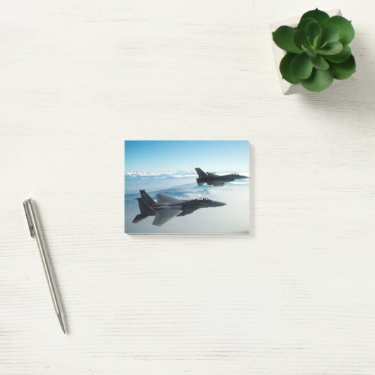 Post-it® Jets de combat de la Force aérienne (Bureau)