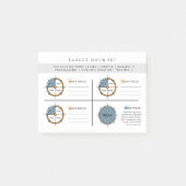 Post-it® Jeu de focus Heure cible (Devant)