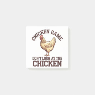 Post-it® Jeu de poulet ne regardez pas le poulet