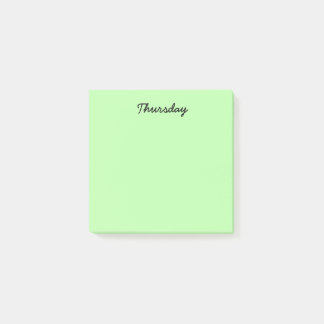 Post-it® Jeudi vert