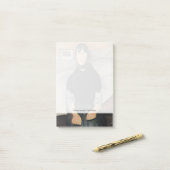 Post-it® Jeune femme des personnes (Sur un bureau)