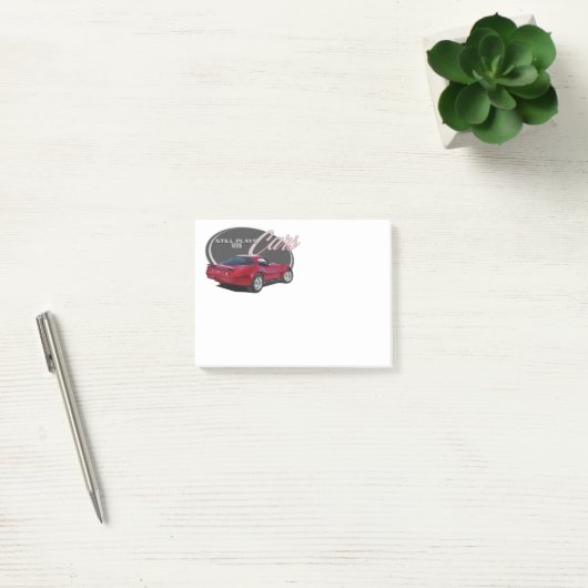 Post-it® Jeux toujours avec Corvette rouges (Bureau)